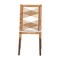 Bali & Pari Poltak Modern Bohemian Natural Brown Rattan Dining Chair 209-12797 - alternate 3